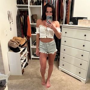 Wild Fable high waisted cut off jean shorts
